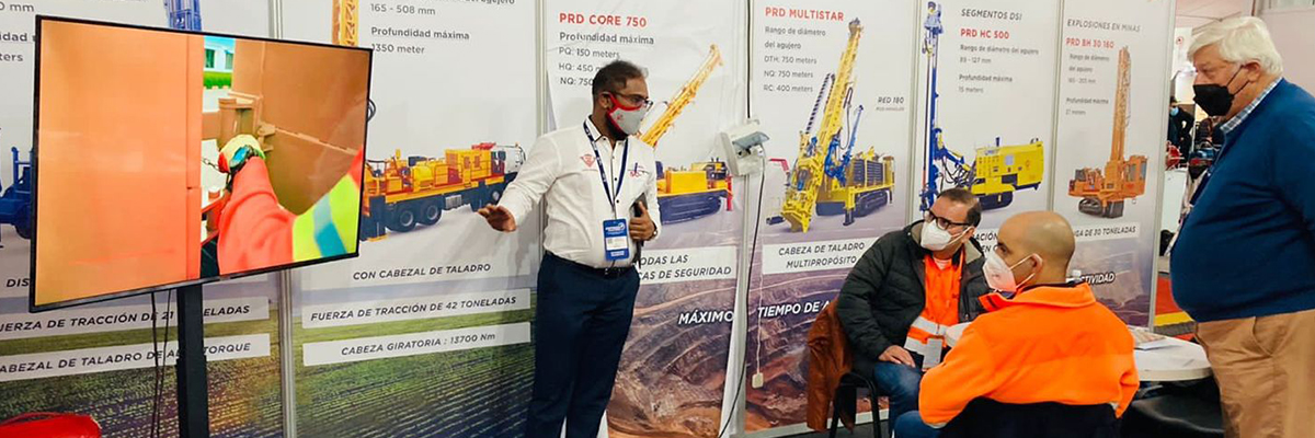 PRD Rigs at Exponor 2022 - 19th International Exhibition for Global Mining and Innovation 